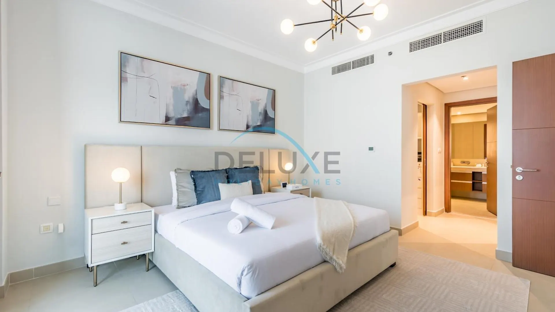 Spacious 3Br Apartment With Assistant Room & Stunning Creek Views In The Dubai Creek Residences South Tower 1, Creek Harbour By Deluxe Holiday Homes