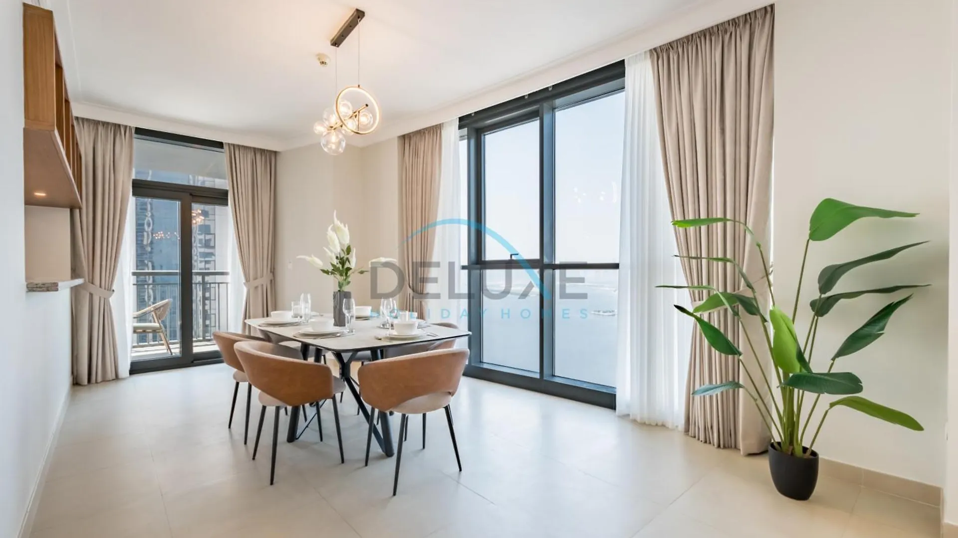 Spacious 3Br Apartment With Assistant Room & Stunning Creek Views In The Dubai Creek Residences South Tower 1, Creek Harbour By Deluxe Holiday Homes ОАЭ