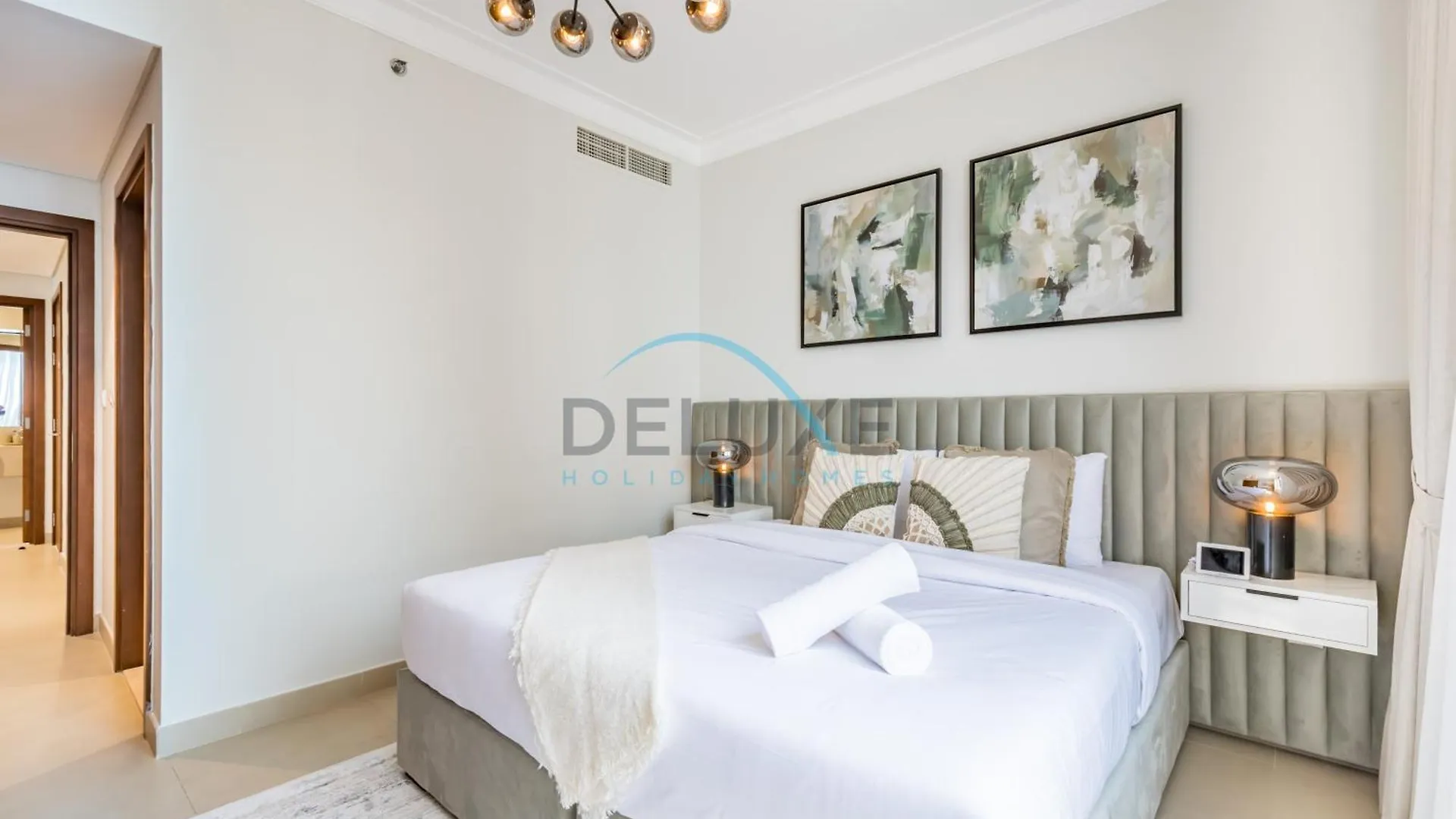 Spacious 3Br Apartment With Assistant Room & Stunning Creek Views In The Dubai Creek Residences South Tower 1, Creek Harbour By Deluxe Holiday Homes ОАЭ