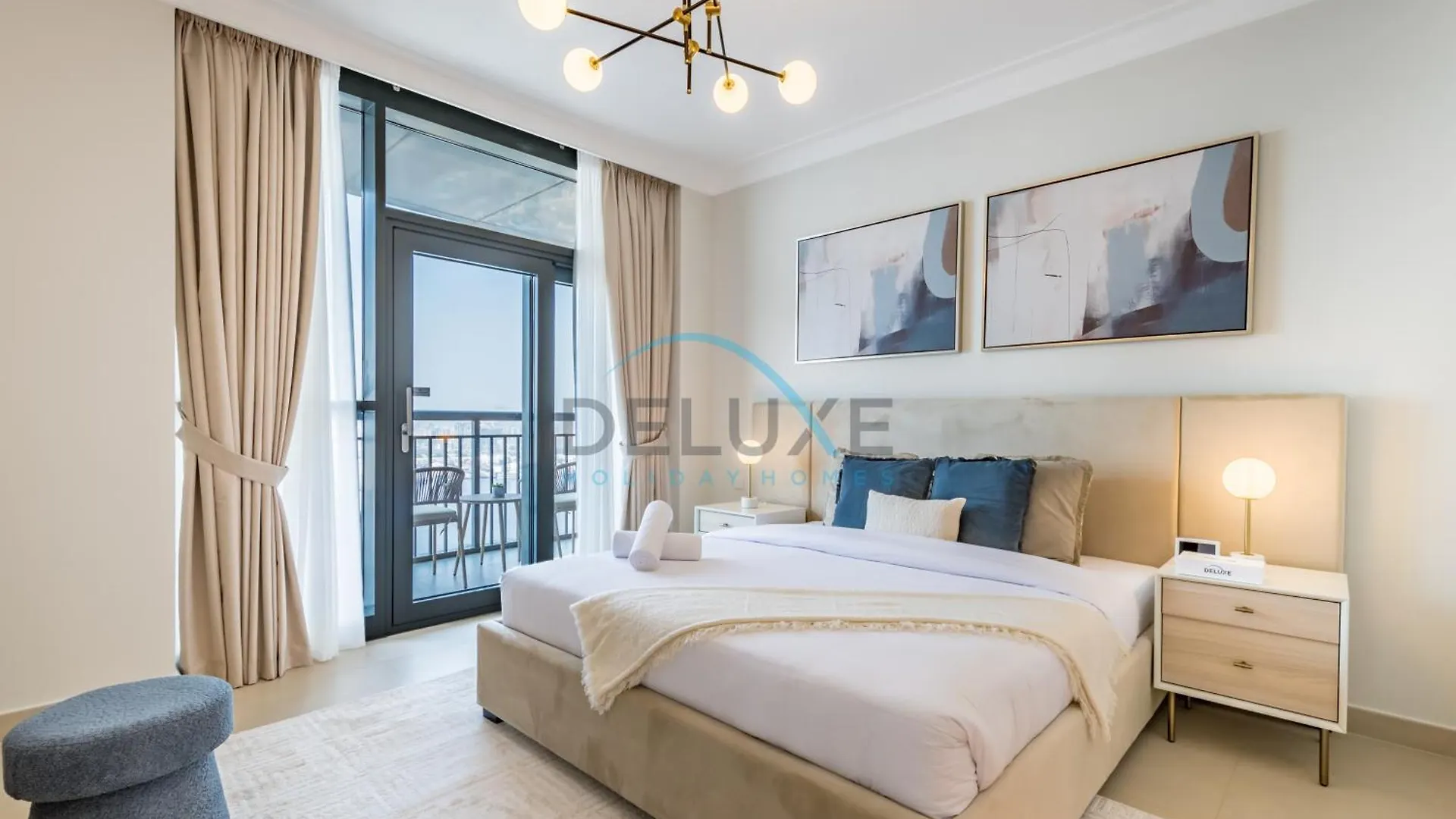 Spacious 3Br Apartment With Assistant Room & Stunning Creek Views In The Dubai Creek Residences South Tower 1, Creek Harbour By Deluxe Holiday Homes