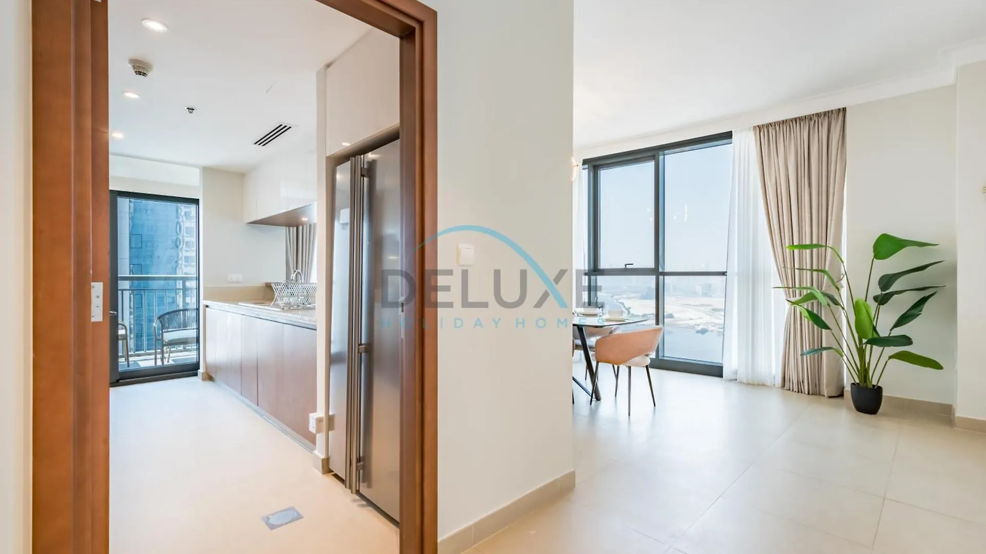 Spacious 3Br Apartment With Assistant Room & Stunning Creek Views In The Dubai Creek Residences South Tower 1, Creek Harbour By Deluxe Holiday Homes United Arab Emirates