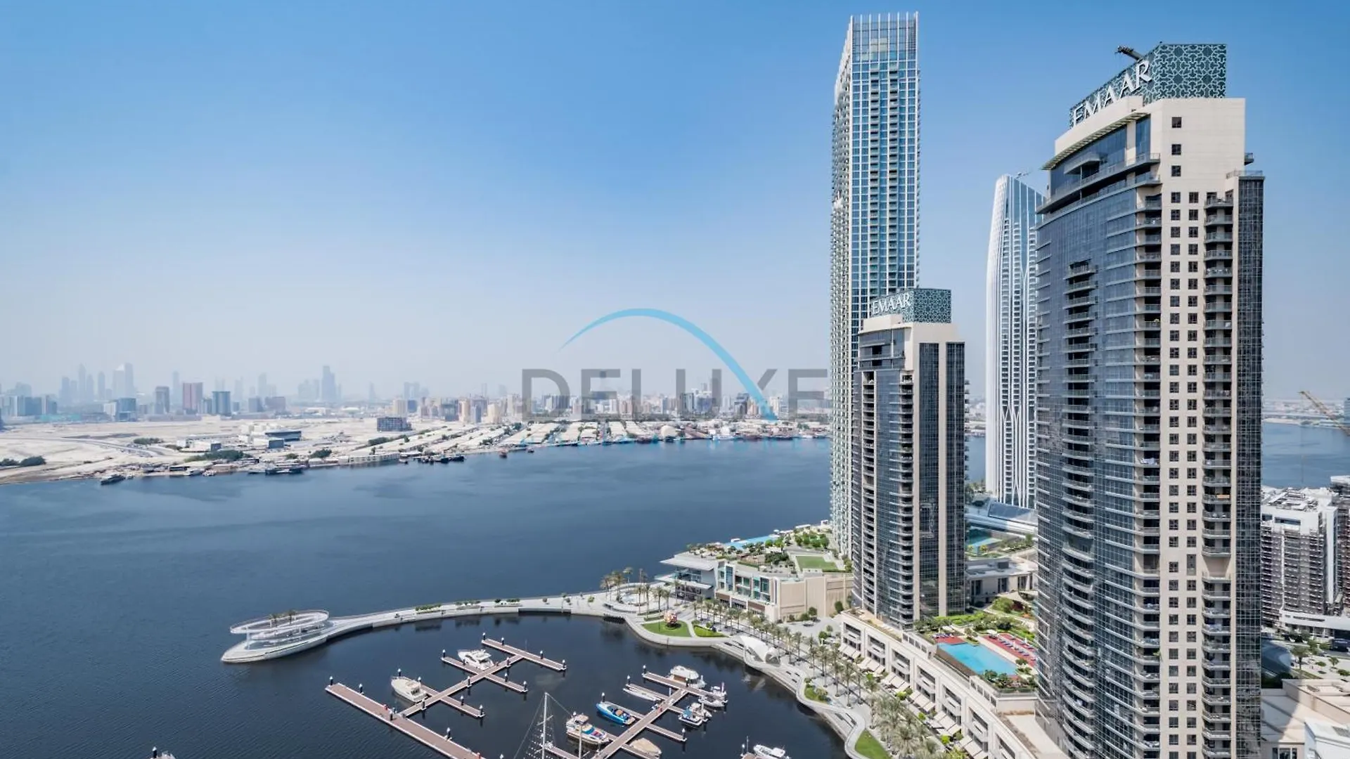 Spacious 3Br Apartment With Assistant Room & Stunning Creek Views In The Dubai Creek Residences South Tower 1, Creek Harbour By Deluxe Holiday Homes