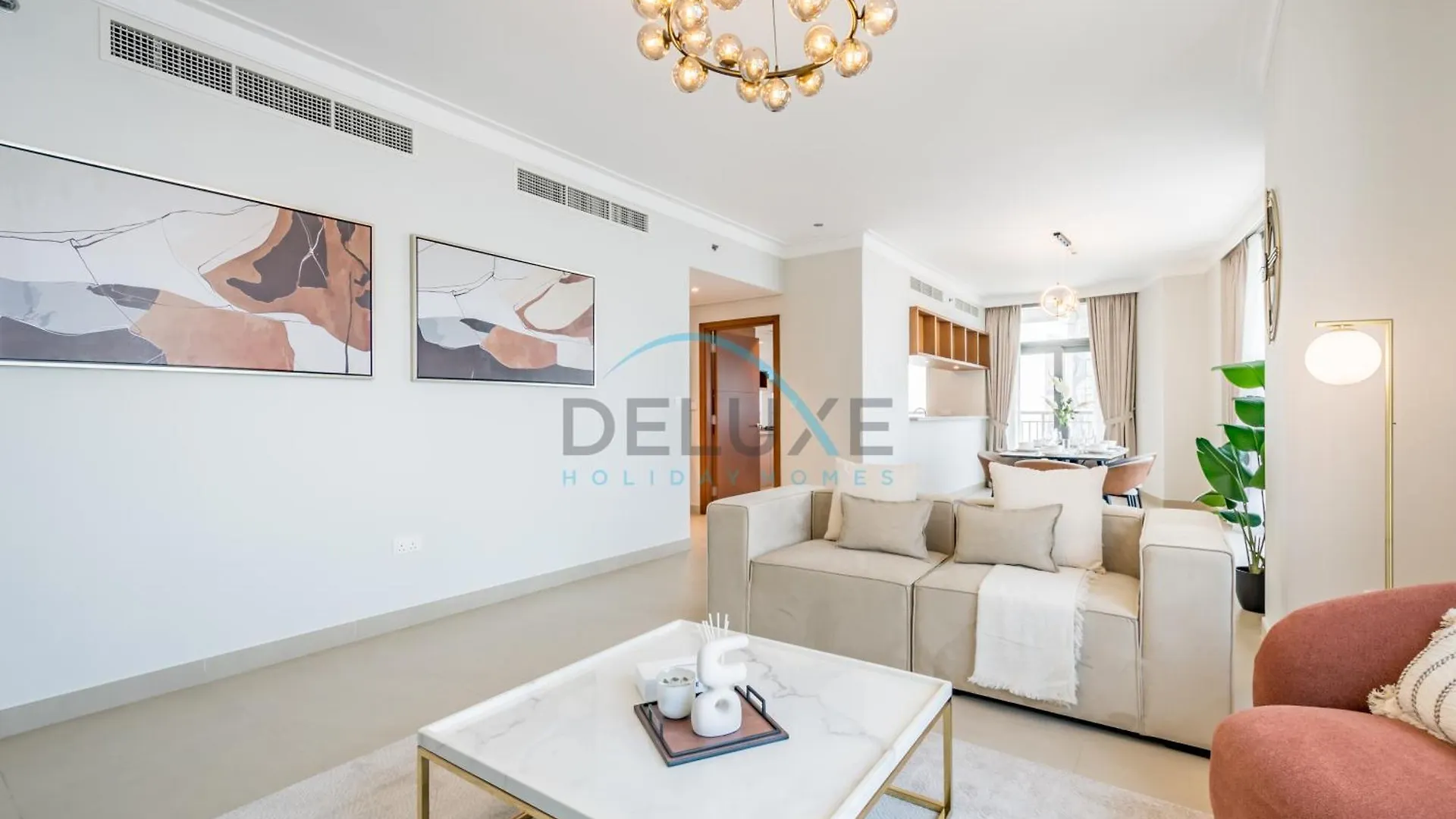 Spacious 3Br Apartment With Assistant Room & Stunning Creek Views In The Dubai Creek Residences South Tower 1, Creek Harbour By Deluxe Holiday Homes 0*,  United Arab Emirates